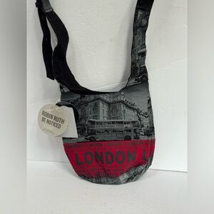 Robin Ruth Red and White Striped Bag